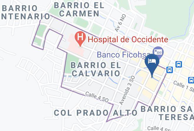 Santa Rosa Dean - Hotel San Jorge Maps