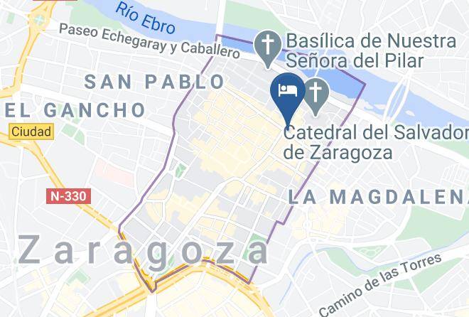 Hotel San Jorge Map