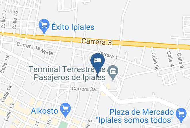 Ipiales - Hotel San Jose Maps