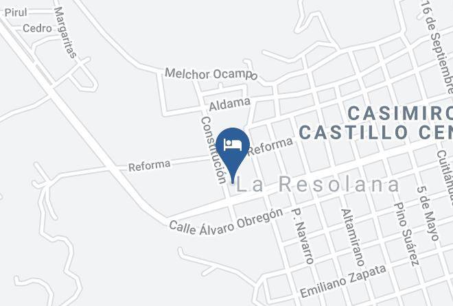 Casimiro Castillo - Hotel San Jose Maps