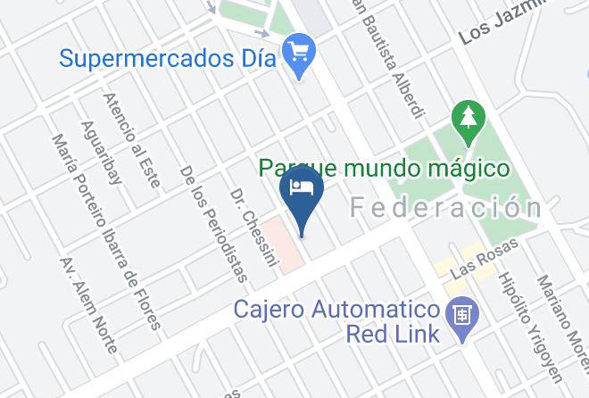 Federacion - Hotel San Jose Maps