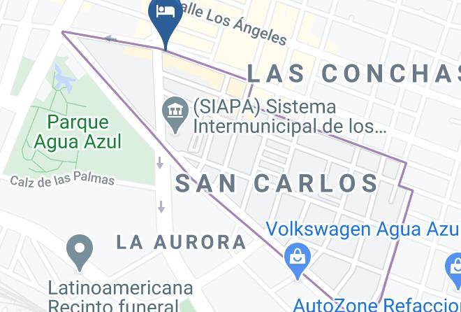 Guadalajara - Hotel San Jose Maps