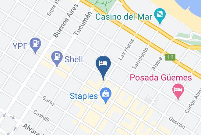 General Pueyrredon Partido - Hotel San Jose Maps