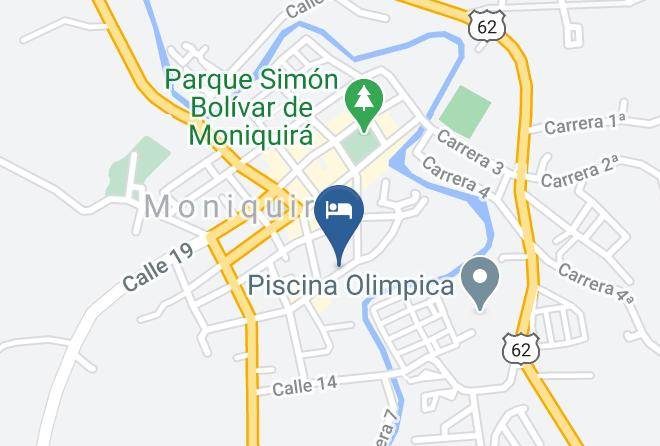 Moniquira - Hotel San Jose Maps