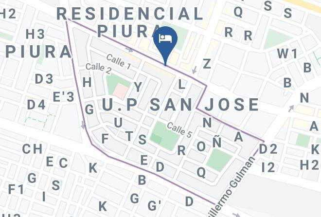 Piura - Hotel San Jose Maps