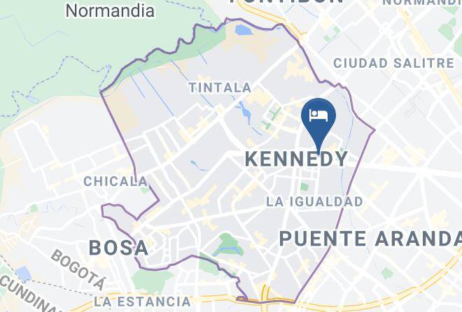 Bogota - Hotel San Jose Real Maps