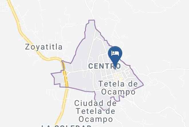 Tetela De Ocampo - Hotel San Jose Maps