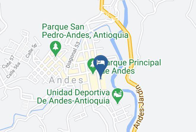 Andes - Hotel San Juan Maps