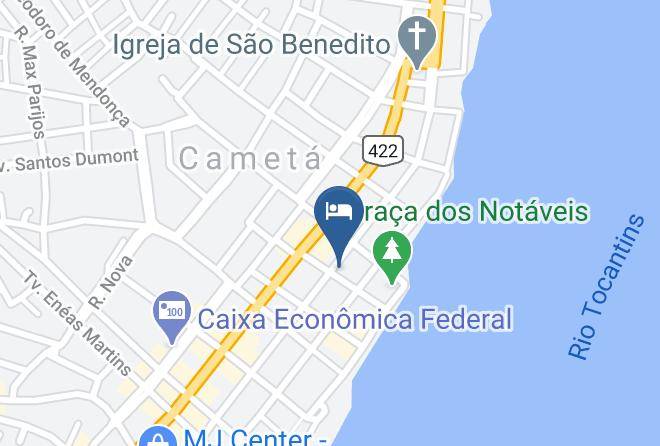 Cameta - Hotel San Juan Maps