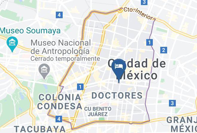 Cuauhtemoc - Hotel San Juan Maps