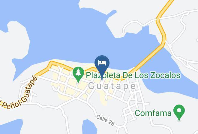 Guatape - Hotel San Juan Guatape Maps