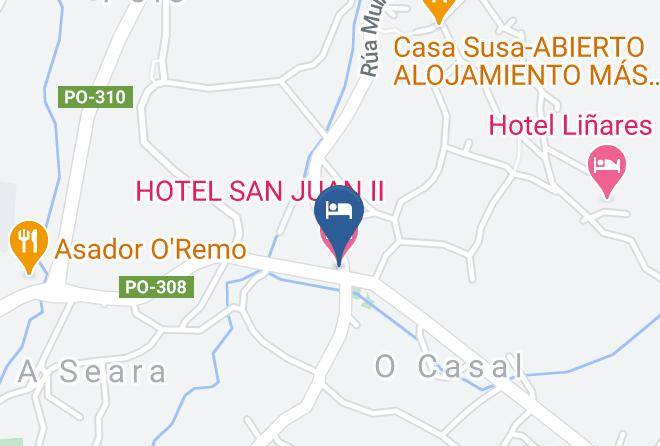Pontevedra - Hotel San Juan Ii Maps