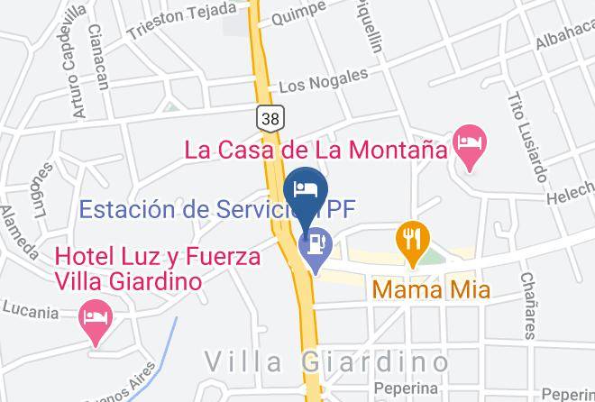Punilla Department - Hotel San Juan Maps