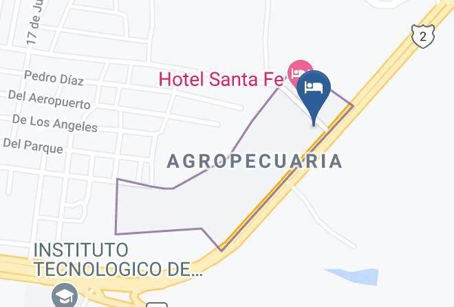 Cananea Municipality - Hotel San Judas Maps