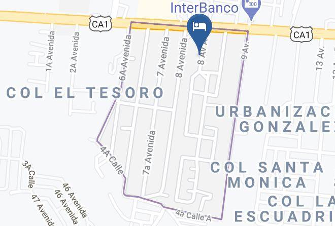 Mixco - Hotel San Judas Roosevelt Maps