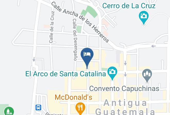 Antigua Guatemala - Hotel San Judas Tadeo Ii Maps