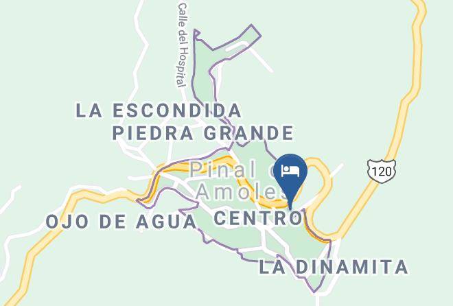 Pinal De Amoles Municipality - Hotel San Judas Tadeo Maps