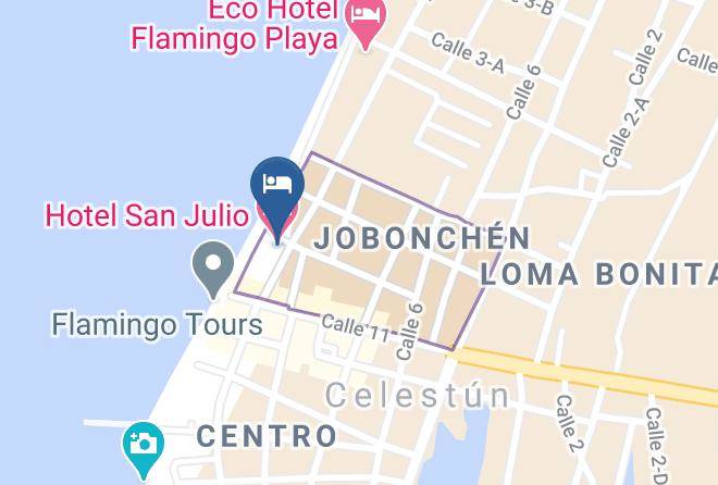Celestun Municipality - Hotel San Julio Maps