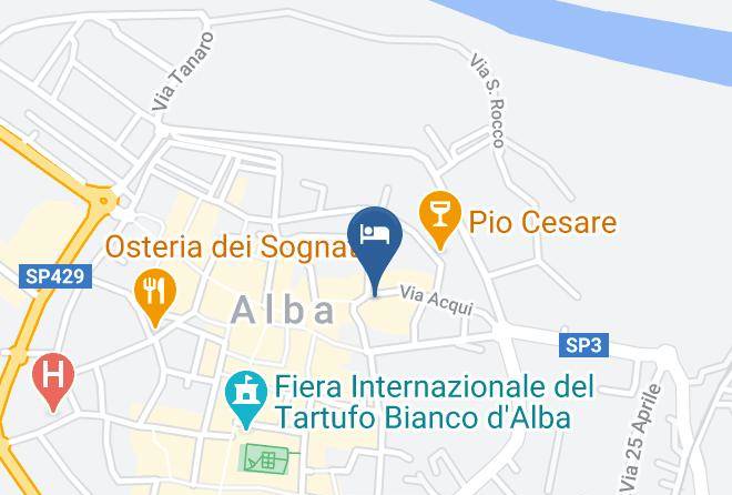 Cuneo - Albergo San Lorenzo Maps