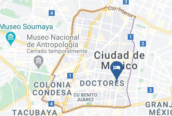 Cuauhtemoc - Hotel San Lorenzo Maps