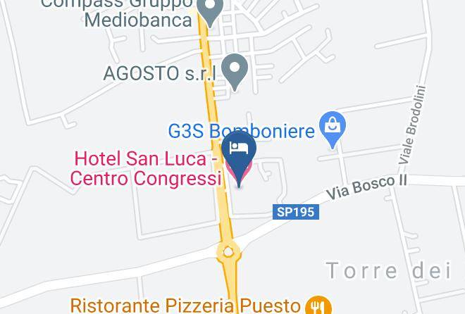 Salerno - Hotel San Luca Centro Congressi Maps