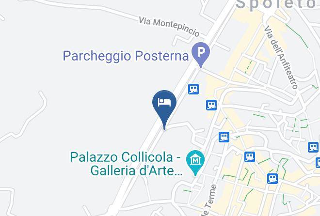 Perugia - Hotel San Luca Spoleto Maps