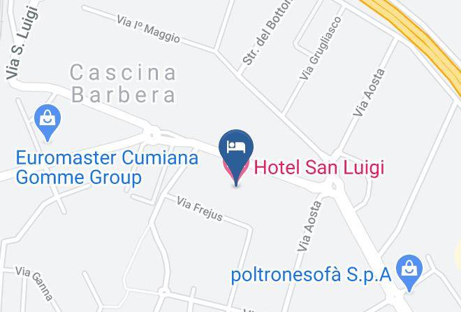 Hotel San Luigi Map