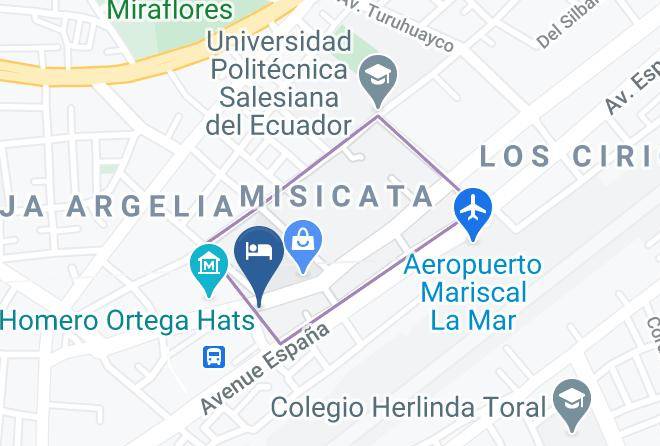 Cuenca - Hotel San Luis Maps