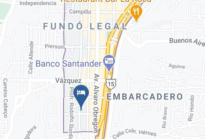Nogales - Motel San Luis De Nogales Maps