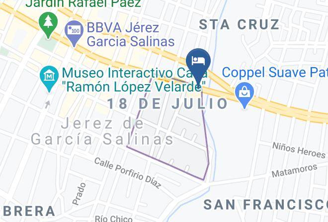 Jerez - Hotel San Luis Maps