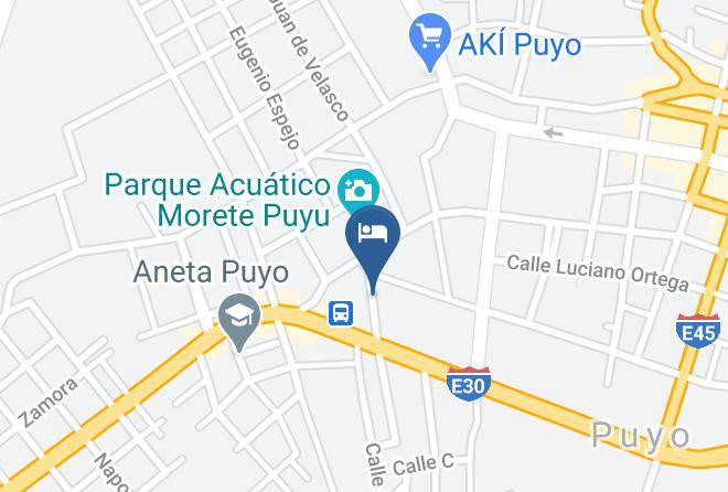 Puyo - Hotel San Luis Puyo Maps