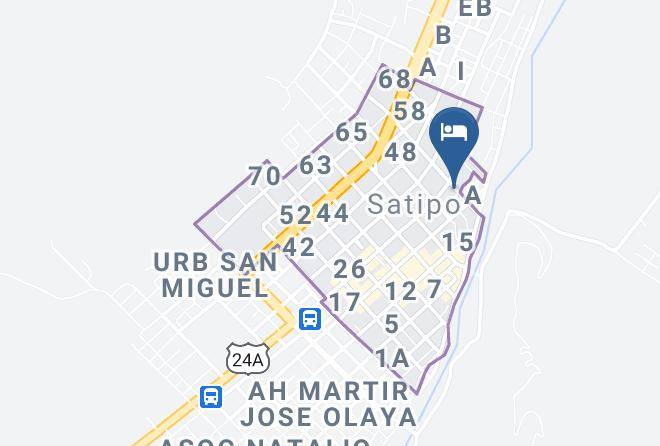 Satipo - Hotel San Luis Satipo Maps
