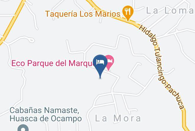 Huasca De Ocampo - Hotel San Magno Maps