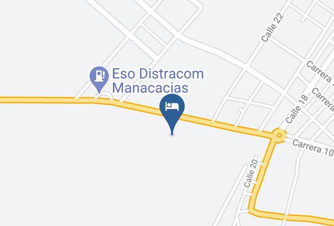 Puerto Gaitan - Hotel San Manuel Maps