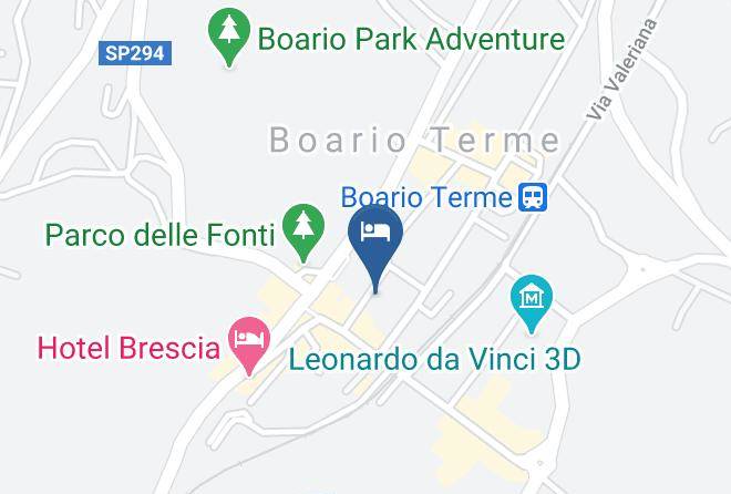 Brescia - Hotel San Marco Bb Boario Terme Maps