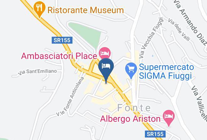 Frosinone - Hotel San Marco Maps