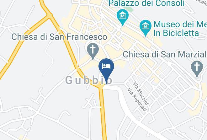 Perugia - Hotel San Marco Gubbio Maps