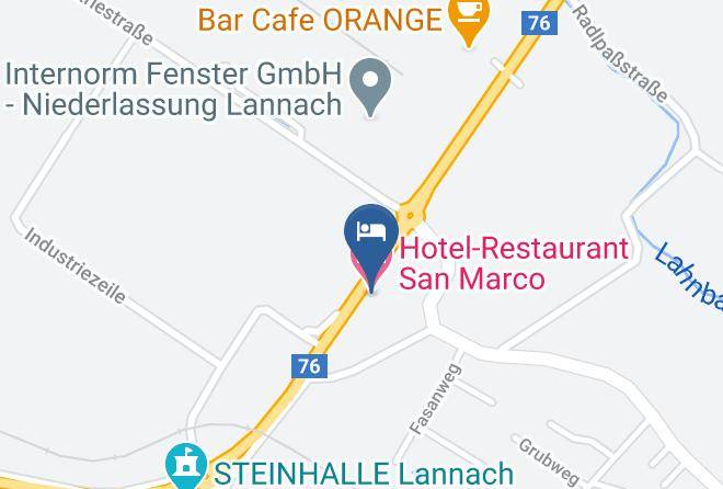 Deutschlandsberg - Hotel Restaurant San Marco Maps