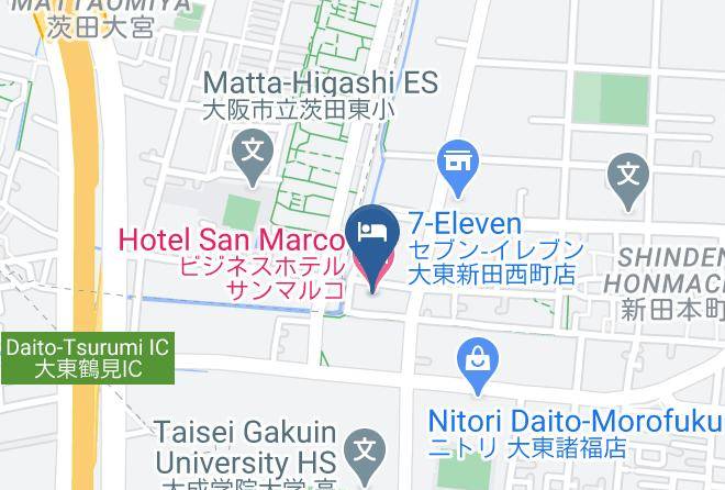 Daito City - Hotel San Marco Maps