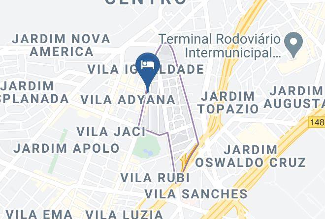 Sao Jose Dos Campos - Hotel San Marco Maps