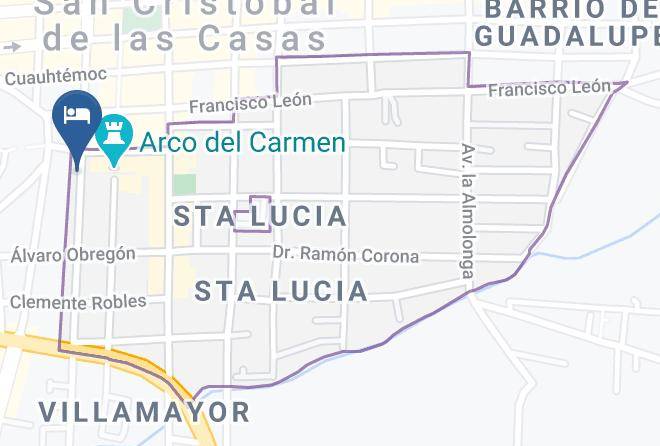 San Cristobal De Las Casas - Hotel San Marcos Maps