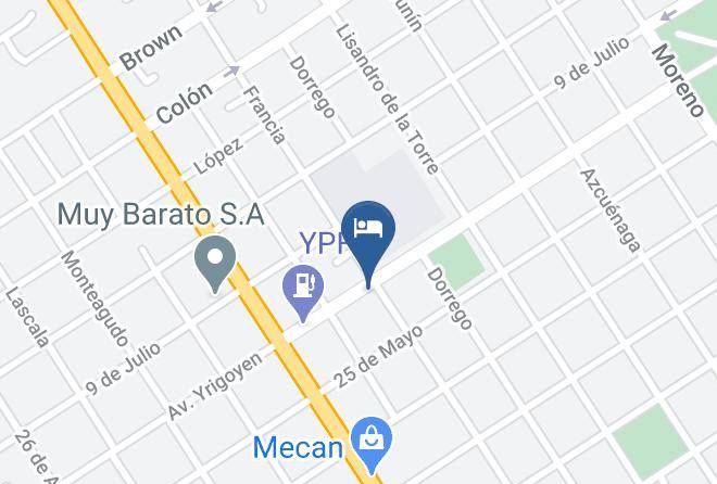 Melincue - Hotel San Marino Maps