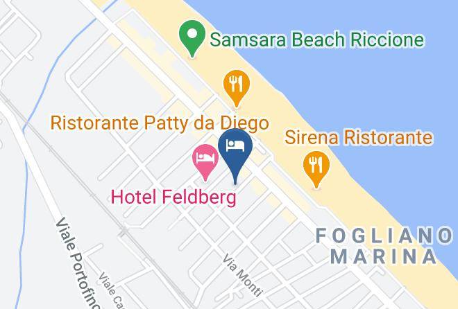 Rimini - Hotel San Marino Maps