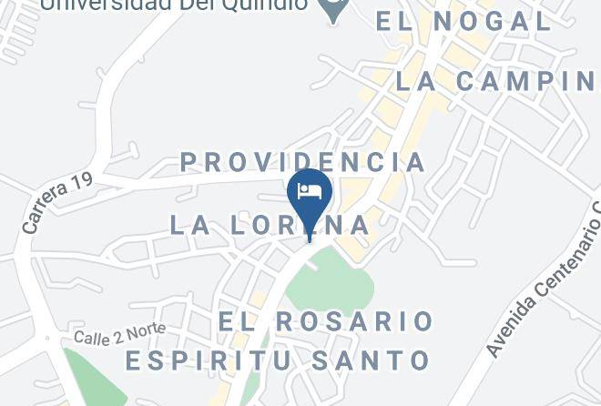 Hotel San Martin Armenia Map