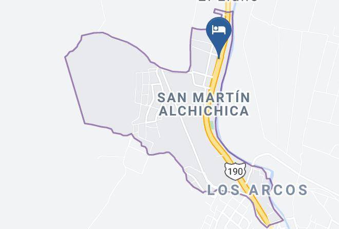 Izucar De Matamoros - Hotel San Martin Maps