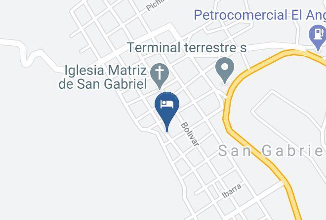 Montufar - Hotel San Martin Maps