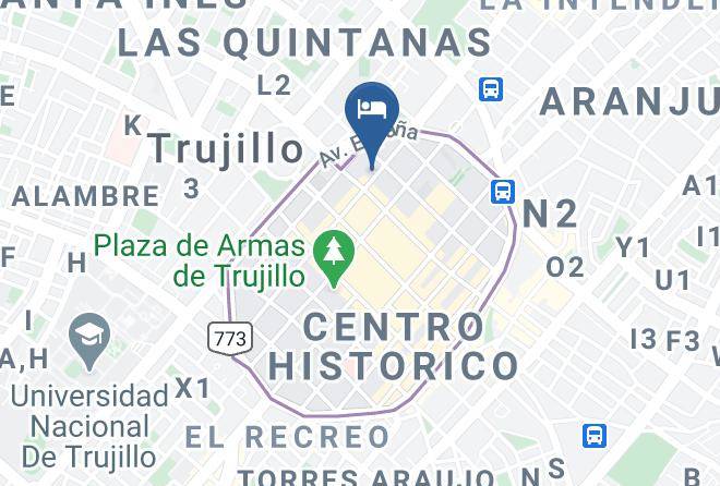 Trujillo - Hotel San Martin Maps