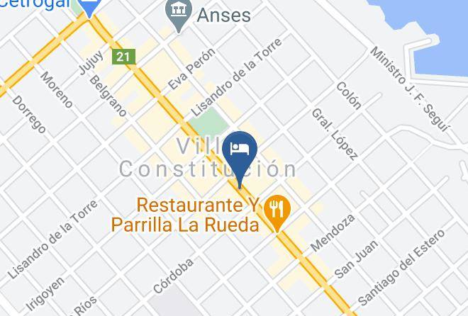 Constitucion Department - Hotel San Martin Un Estilo Colonial Maps