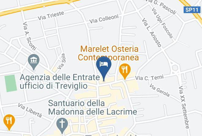 Hotel San Martino Treviglio Map
