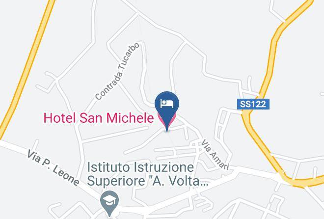 Caltanissetta - Hotel San Michele Maps